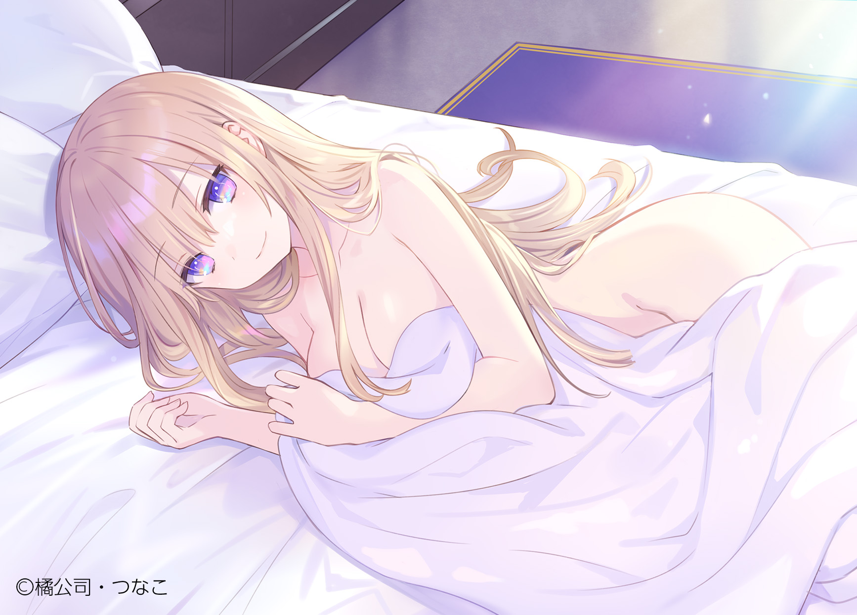 Tsunako Ousama No Propose Kuozaki Saika Naked Sheets Yande Re